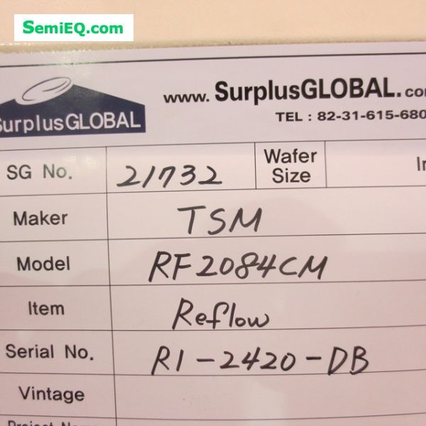 TSM RF2084CM Reflow