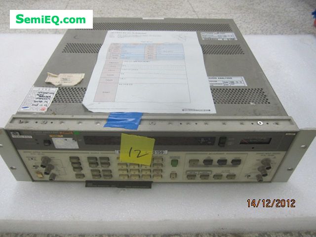 HP 8903B(Audio Analyzer)(SN : 2922A06473)